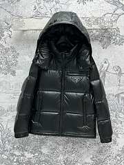 Prada Down Jacket In Black - 1