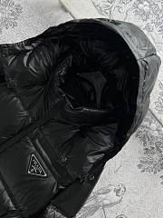 Prada Down Jacket In Black - 5