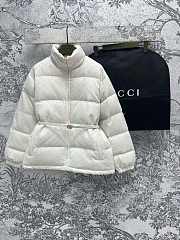 Gucci GG24 Down Jacket In White - 1