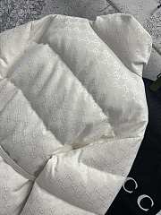 Gucci GG24 Down Jacket In White - 4