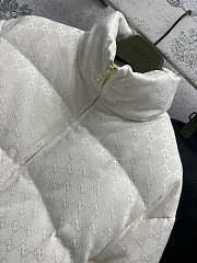 Gucci GG24 Down Jacket In White - 2