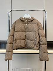 Louis Vuitton Short Down Jacket In Brown - 1