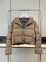 Louis Vuitton Short Down Jacket In Brown - 6