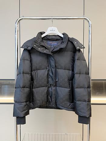 Louis Vuitton Short Down Jacket In Black