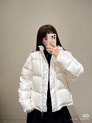 Louis Vuitton Short Down Jacket In White - 1