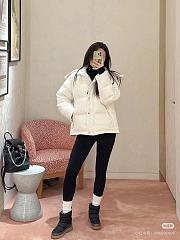 Louis Vuitton Short Down Jacket In White - 6