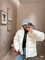 Louis Vuitton Short Down Jacket In White - 4