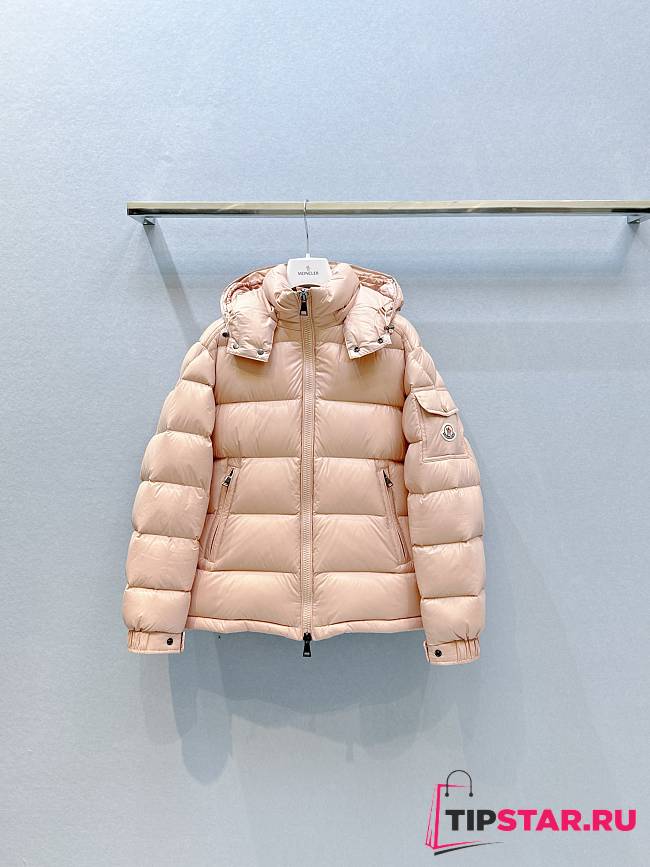 Moncler Maire Classic Puffer Jacket Pink - 1