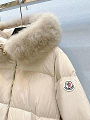 Moncler Laichefur Puffer Jacket Beige - 4