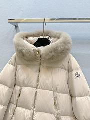 Moncler Laichefur Puffer Jacket Beige - 3