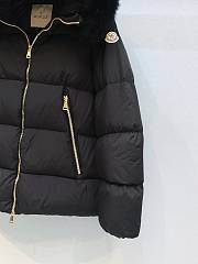 Moncler Laichefur Puffer Jacket Black - 6