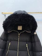 Moncler Laichefur Puffer Jacket Black - 2