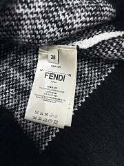 Fendi FF-jacquard sweater black - 5