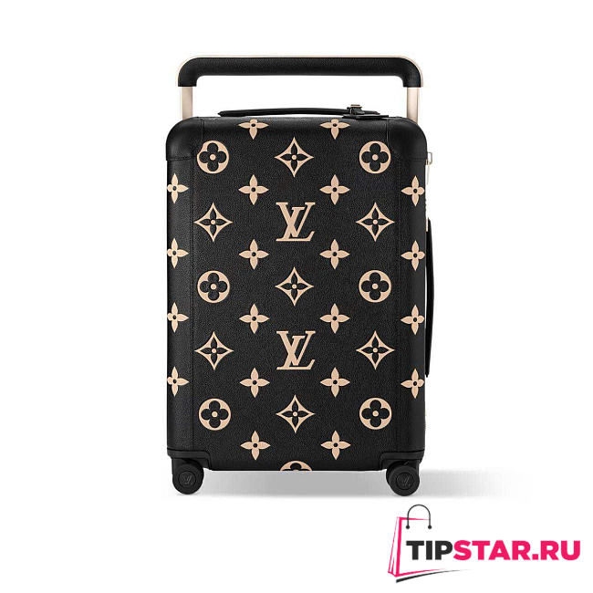 Louis Vuitton Horizon 55 Monogram Empreinte embossed leather black/beige - 1