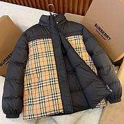 Burberry Vintage check-pattern reversible padded jacket - 5