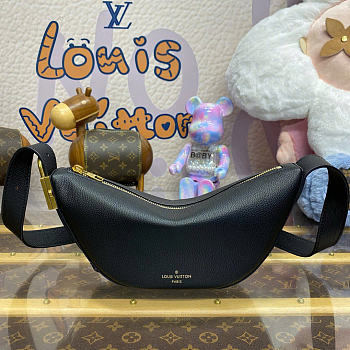 LOUIS VUITTON | Low Key Bumbag Smooth Calf Leather In Black