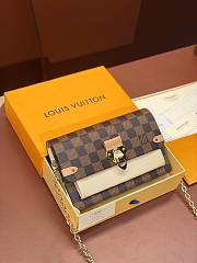 Louis Vuitton Vavin Chain Wallet Damier Ebene coated - 1