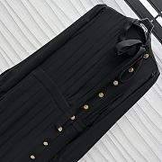 Louis Vuitton Dress silk in black - 4