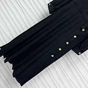 Louis Vuitton Dress silk in black - 5