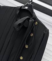 Louis Vuitton Dress silk in black - 2