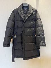 Louis Vuitton Long Down Coat Monogram In Black - 2