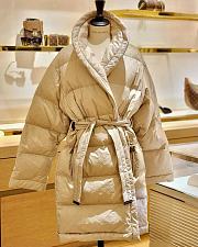 Louis Vuitton Long Down Coat Monogram In Beige - 6