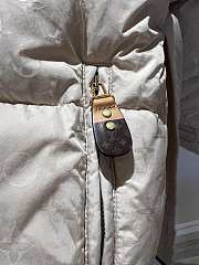 Louis Vuitton Long Down Coat Monogram In Beige - 5