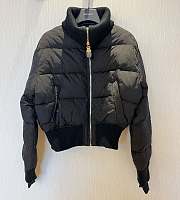 Louis Vuitton Down Jacket Monogram In Black - 1