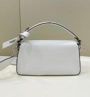 Fendi Baguette leather Fendi by Marc Jacobs bag white Size 27 cm - 3