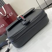 Gucci Small briefcase with Web black - 6