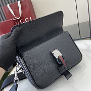 Gucci Small briefcase with Web black - 2