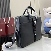 Gucci Medium briefcase with Web black - 3