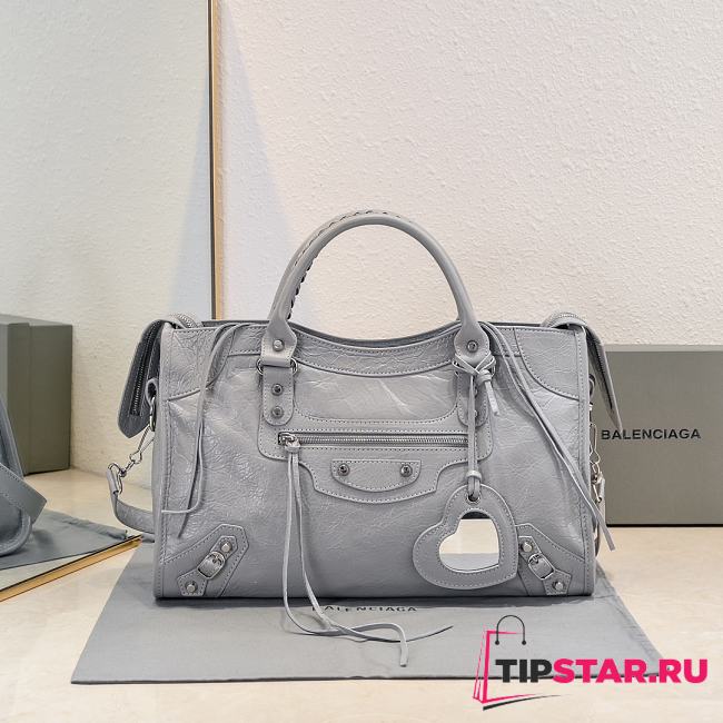 Balenciaga Medium Le City tote bag gray - 1