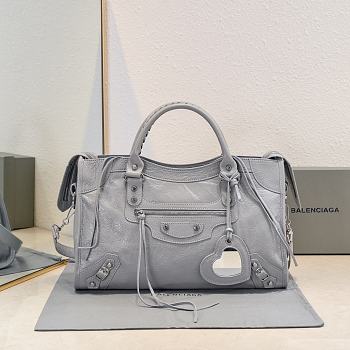 Balenciaga Medium Le City tote bag gray