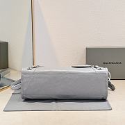 Balenciaga Medium Le City tote bag gray - 6