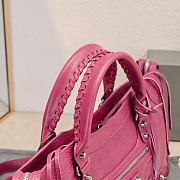 Balenciaga Medium Le City tote bag pink - 6