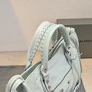 Balenciaga Medium Le City tote bag light blue - 6