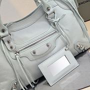 Balenciaga Medium Le City tote bag light blue - 3