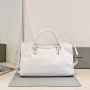 Balenciaga Medium Le City tote bag white - 3