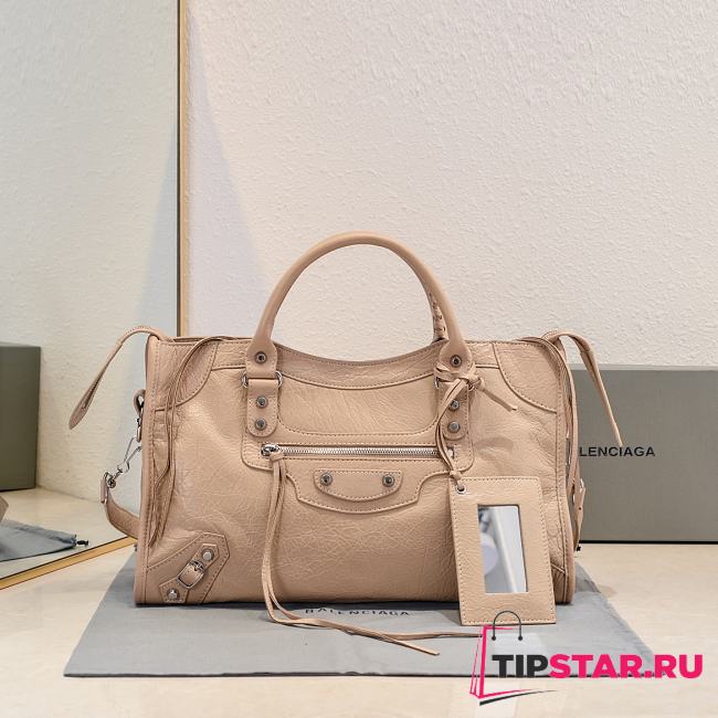 Balenciaga Medium Le City tote bag beige - 1