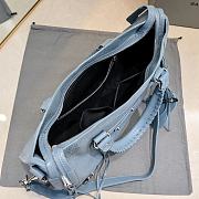 Balenciaga Medium Le City tote bag blue - 5