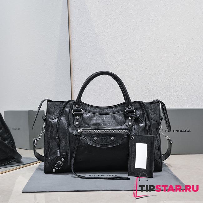 Balenciaga Medium Le City tote bag black - 1