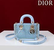 Dior Lady D-Joy Micro Bag Celestial Blue - 1