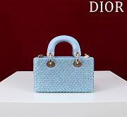 Dior Lady D-Joy Micro Bag Celestial Blue - 6