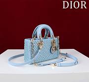 Dior Lady D-Joy Micro Bag Celestial Blue - 4