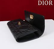 Dior Top handle Supple Calfskin Cannage Caro Wallet Black - 4