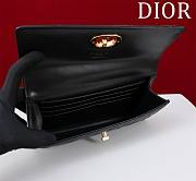 Dior Top handle Supple Calfskin Cannage Caro Wallet Black - 3