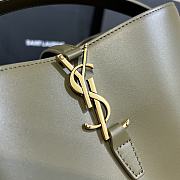 Ysl LE 37 small in shiny leather green - 6