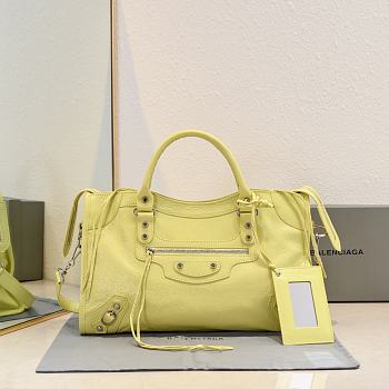 Balenciaga Medium Le City tote bag yellow