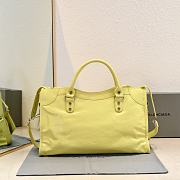 Balenciaga Medium Le City tote bag yellow - 5